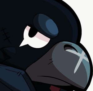 Create meme: Crowe brawl stars pictures, brawl stars Raven, Raven from brawl stars