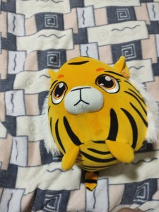 Create meme: soft toy tiger