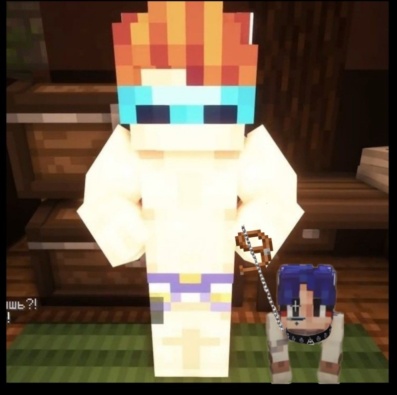 Create meme: minecraft heroes, minecraft , anime 