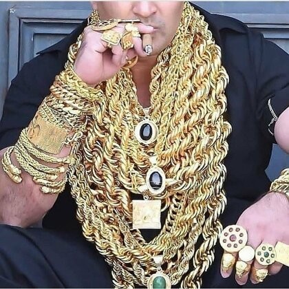 Create meme: Mr. small 2022, big chain, chain gold