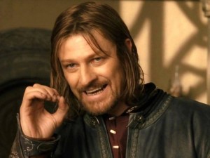 Create meme: Sean bean Boromir meme, you can't just meme, you cannot just take the meme