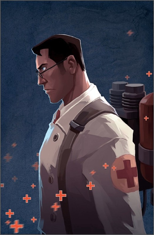 Создать мем: медик арт, медик тф, tf 2 medic