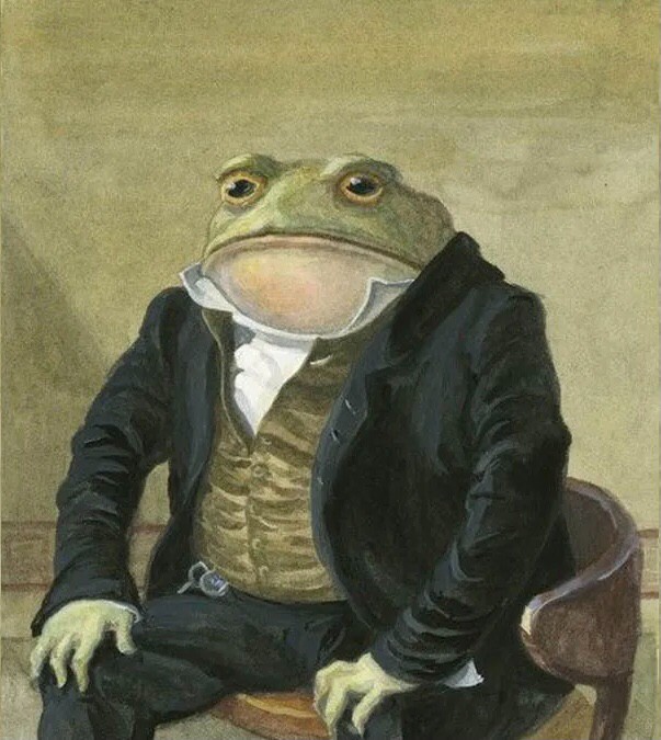 Создать мем: лягушка среда, жаба, жаба арт