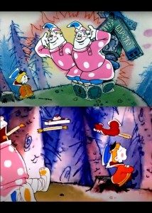 Create meme: two of the casket, Vovk in tridevyatom Kingdom cartoon, Vovk in tridevyatom Kingdom cartoon 1965