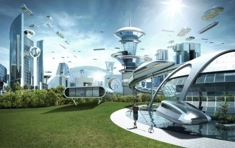 Create meme: future projects, the architecture of the future, the city of the future