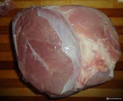 Create meme: pork ham without bone, boneless pork ham, pork shackles