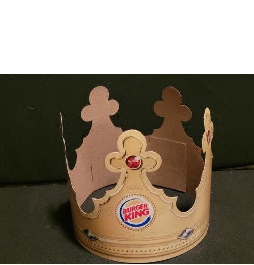 Create meme: crown Burger king, burger king crown, The burger king crown