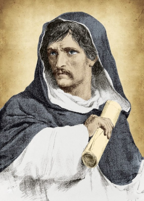 Create meme: giordano bruno, giordano bruno biography, Bruno