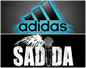 Create meme: roblox hack, adidas football, graffiti adidas