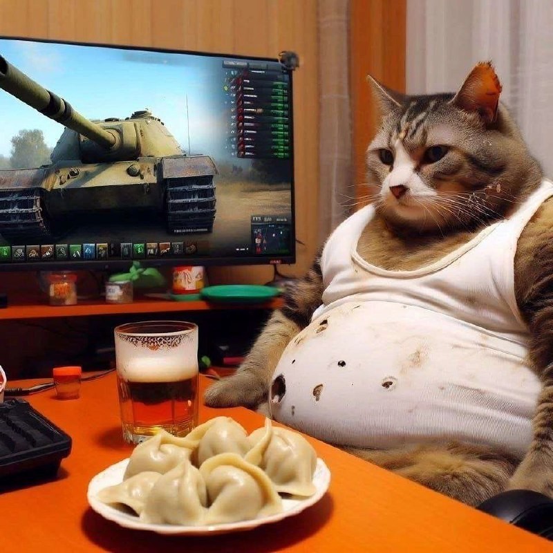 Create meme: cat , cat , tanks