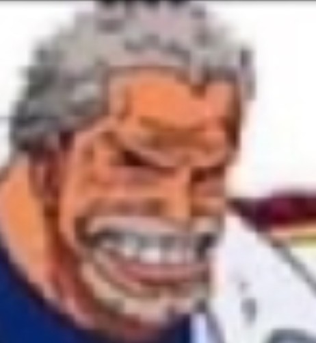 Create meme: monky dee garp, anime, characters from the anime