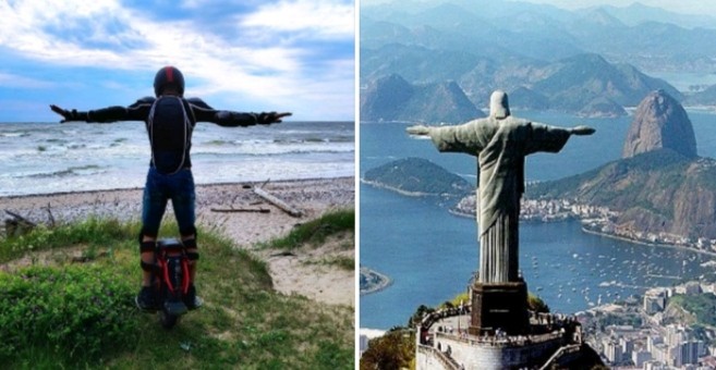 Create meme: the statue of Christ the Redeemer, corcovado rio de janeiro, Rio de Janeiro statue of Christ