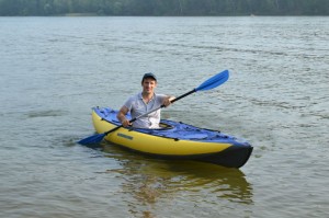 Create meme: single kayak, kayak harpoon, kayak on the Oka