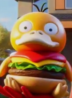 Create meme: fortnite burger, hamburger , pokemon figurine