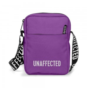 Создать мем: фиолетовая сумка unaffected, сумка мессенджер unaffected, сумка unaffected