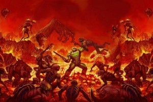 Создать мем: doom обои, doom игра, doom думгай арт