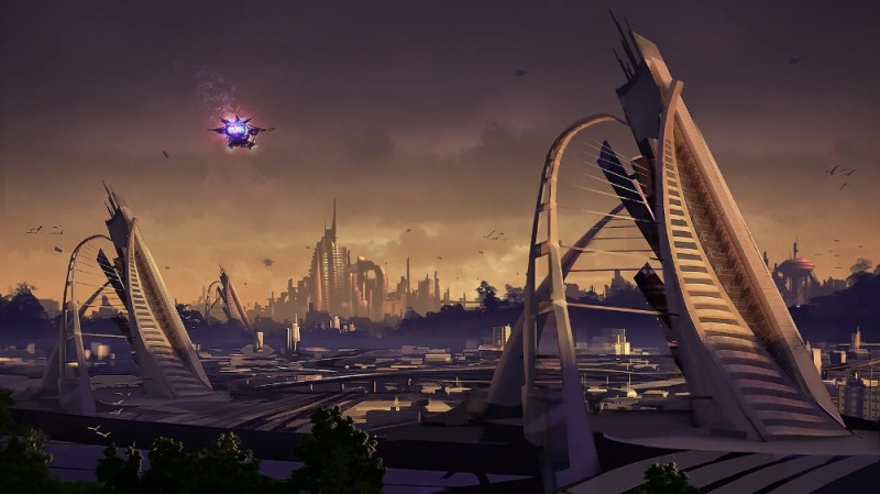 Create meme: utopia of the planitia, niom is the city of the future, cities of the future