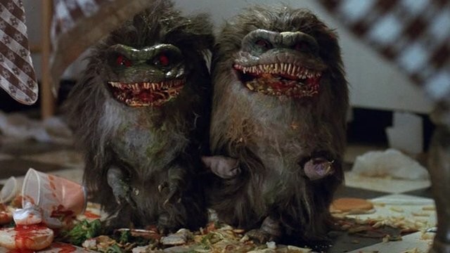 Create meme: critters movie 1986, critters 1986, kraits are toothy