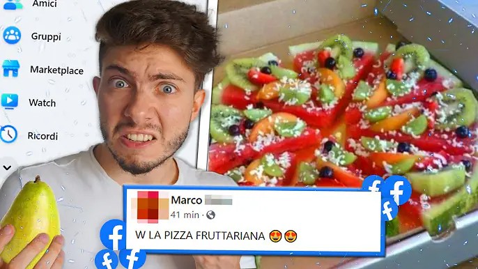 Create meme: fruit pizza, pizza , pizza 