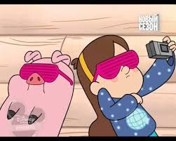 Create meme: waddles, mabel, Puglia