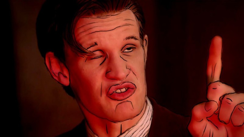 Create meme: Matt Smith, a frame from the movie, people 