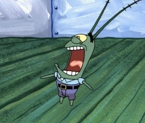 Создать мем: plankton spongebob angry, спанч боб планктон в тюрьме, plankton