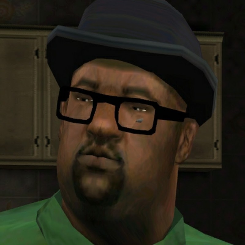 Create meme: gta san andreas rider, the big smoke from GTA, big smoke with a bat