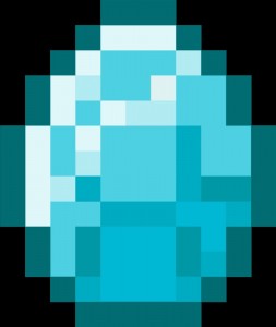 Create meme: diamond from minecraft, diamond minecraft, diamond in minecraft