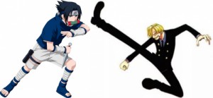 Create meme: durarara, anime characters, sasuke