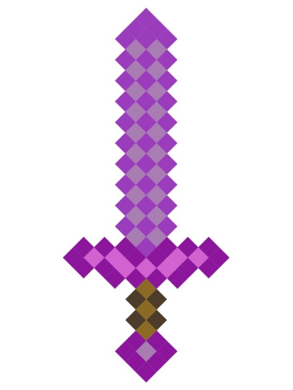 Create meme: the sword from minecraft diamond, sword minecraft , minecraft diamond sword