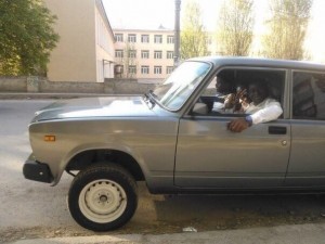 Create meme: VAZ Lada, car