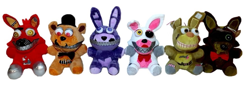 Create meme: soft toy fnaf, soft toy animatronic, toy animatronics 5 nights with Freddy