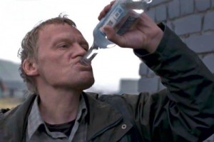 Create meme: vodka, Alexey Serebryakov, Serebryakov actor