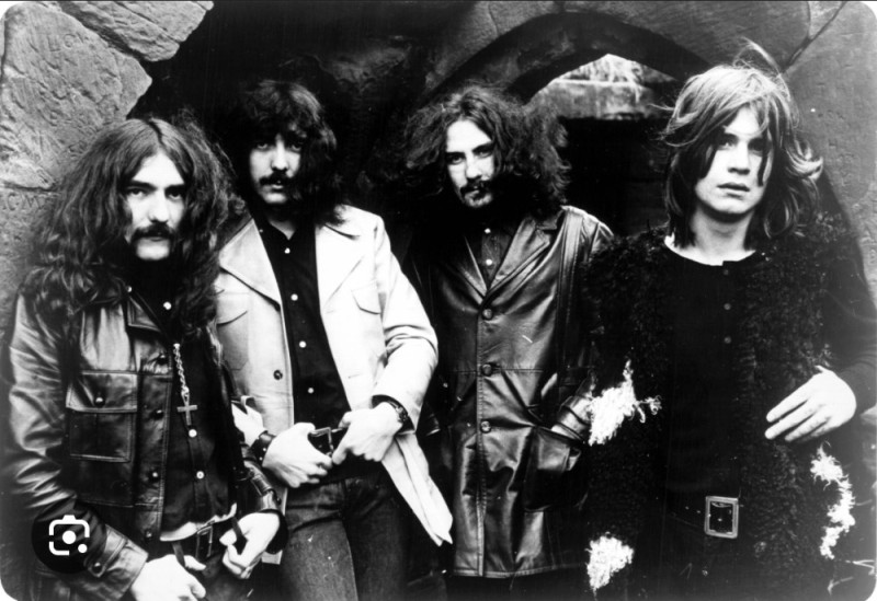 Create meme: black sabbath 1970, black sabbath , black sabbath band