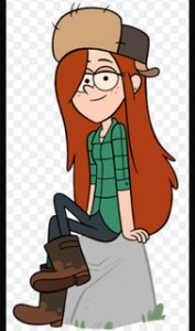 Create meme: from gravity falls, Wendy, gravity falls