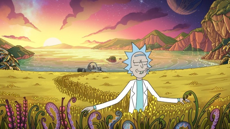 Создать мем: рик и морти 4 сезон, рик и морти rick and morty, рик и морти 4 сезон 1 серия