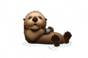 Create meme: otter, background with beaver, beaver cartoon