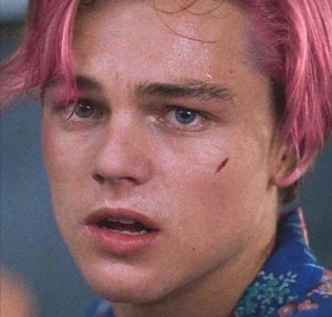 Create meme: Leonardo DiCaprio young, DiCaprio Romeo, Leonardo DiCaprio