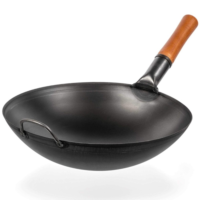 Create meme: wok frying pan, frying pan wok paderno carbon steel 36cm 49604-36, mallony largo carbon steel wok frying pan 32 cm (210015) (806353361817)