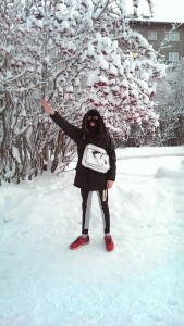 Create meme: winter pictures, girl, people