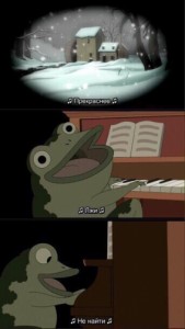 Create meme: when you say, cartoon, Frog