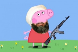 Create meme: peppa pig rump, memes peppa pig, peppa pig