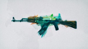 Create meme: the fire-serpent AK-47 pad, ak-47 fire serpent, the AK fire serpent