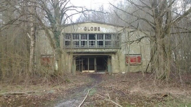 Create meme: an abandoned cinema in Moscow, abandoned house, abandoned house in the woods