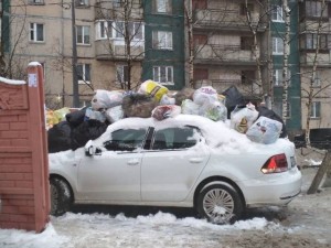 Create meme: snow blizzards Komsomolskaya Pravda, wet snow on the road, improper Parking