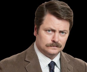 Create meme: meme I'm a simple man, I'm a simple man, Ron Swanson I'm a simple man