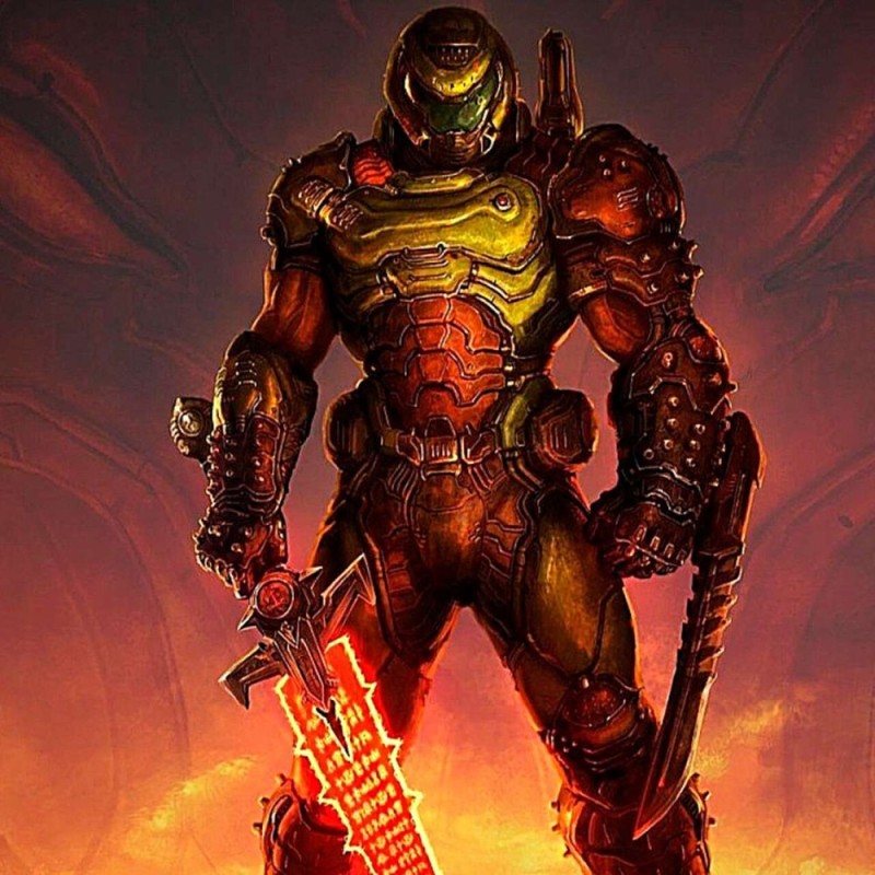 Создать мем: doom ад, doom 2016 палач рока, doom