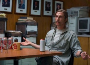 Create meme: true detective, TV series true detective, true detective McConaughey