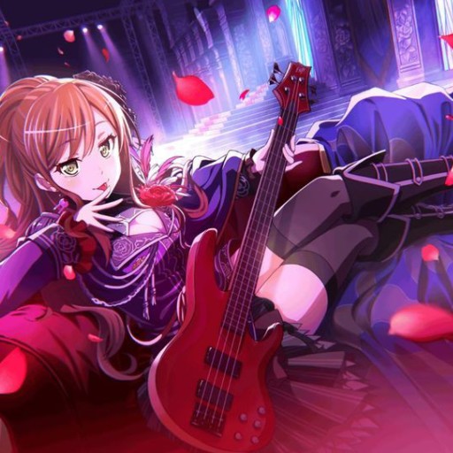 Create meme: lisa imai bandori, bang dream girls band party, anime girl