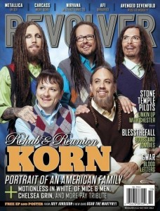 Create meme: band korn, magazine cover